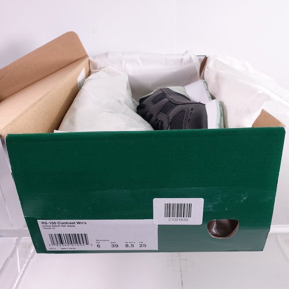 PUMA RS-150 Contrast Sneaker 369459-02 Black/Green - Picture 11 of 13